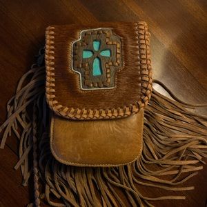 Real Leather Western bag